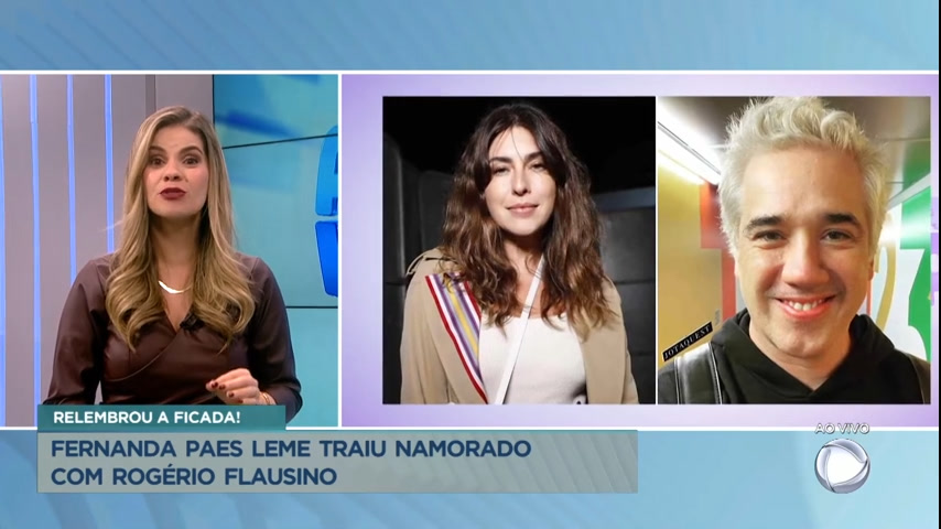 Vídeo: Fernanda Paes Leme revela que traiu namorado com Rogério Flausino