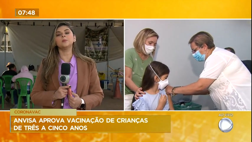 Vídeo: Anvisa libera CoronaVac para crianças de 3 a 5 anos