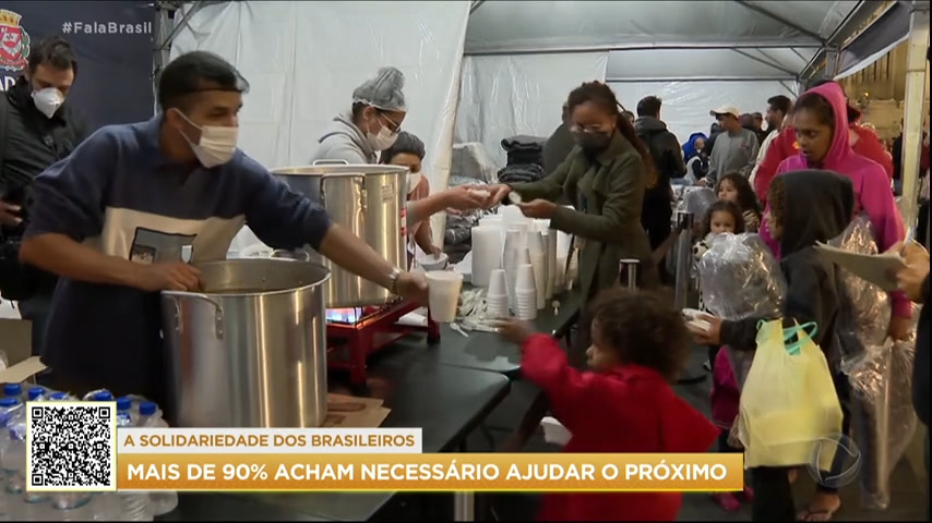 Vídeo: 9 em cada 10 brasileiros são solidários, diz pesquisa