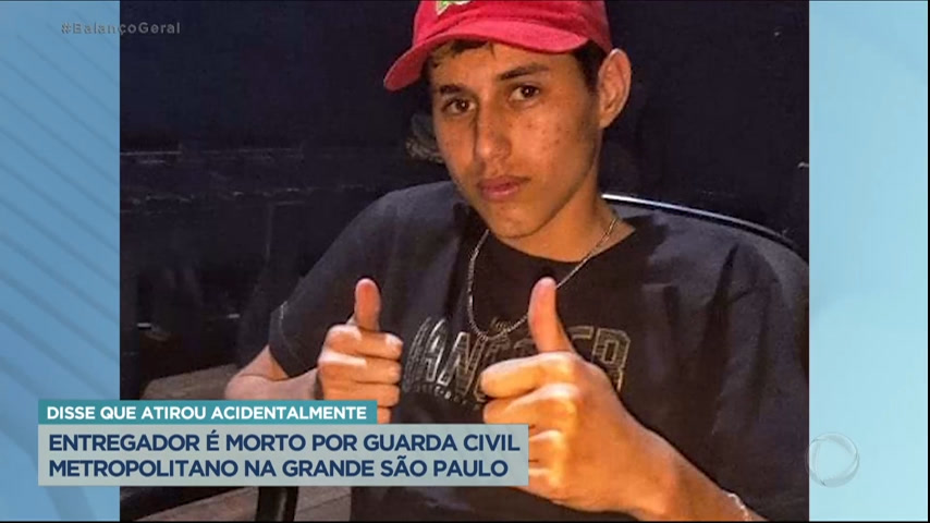 Vídeo: Guarda atira e mata entregador durante abordagem na Grande São Paulo