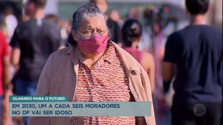 Vídeo: Em 2030, um a cada seis moradores no DF vai ser idoso