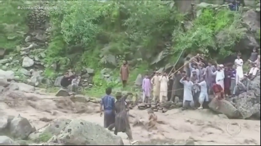 Inundações no Paquistão deixam 7 mortos nesta última semana