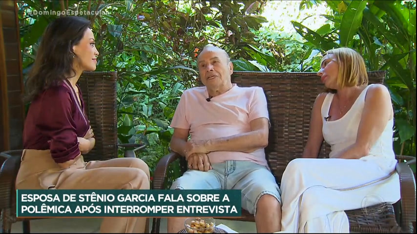 Vídeo: Marilene Saade, esposa de Stênio Garcia, fala sobre polêmica durante entrevista