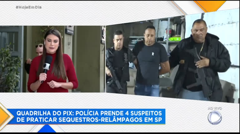 Vídeo: Quadrilha do Pix: polícia prende suspeitos de praticar sequestros-relâmpagos em SP