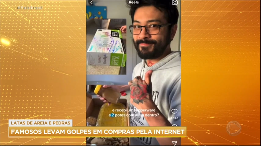 Vídeo: Filho de Maurício de Sousa faz compra online de R$ 14 mil e recebe areia