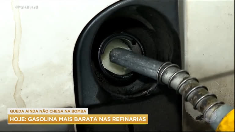 Vídeo: Gasolina fica mais barata nas refinarias a partir desta quarta-feira (20)