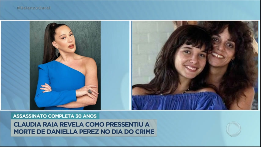 Vídeo: Claudia Raia conta que pressentiu a morte de Daniella Perez