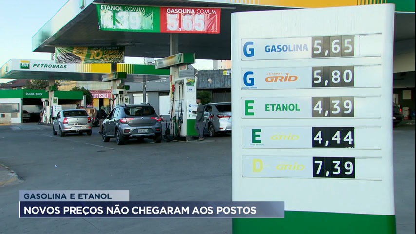 Vídeo: Postos de combustível em Minas registram redução no preço da gasolina e do etanol