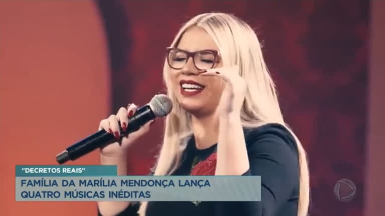 Vídeo: Família da Marília Mendonça lança quatro músicas inéditas