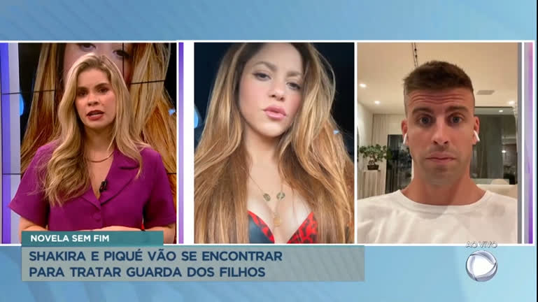 Vídeo: Shakira e Piqué vão se encontrar para tratar guarda dos filhos