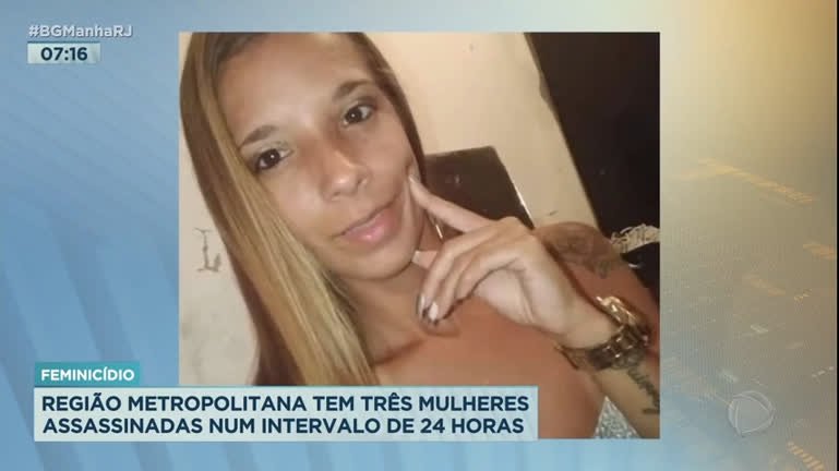 Vídeo: Polícia investiga três feminicídios na região Metropolitana do Rio