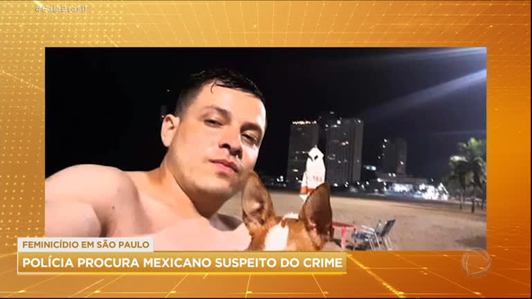 Vídeo: Polícia procura homem suspeito de matar a namorada em São Paulo