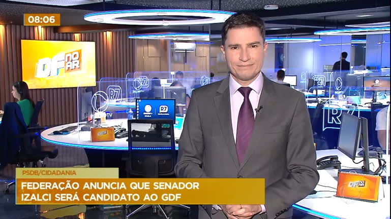 Vídeo: Federação PSDB-Cidadania anuncia senador Izalci Lucas como candidato ao Governo do DF