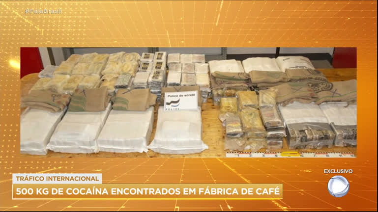Vídeo: Tráfico entre facções europeias e brasileiras é investigado após apreensão de cocaína na Suíça