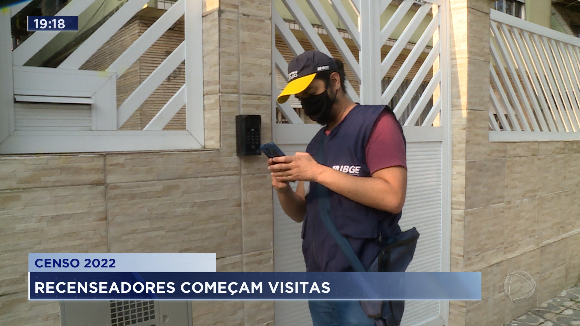 Vídeo: Começam visitam dos recenseadores do IBGE