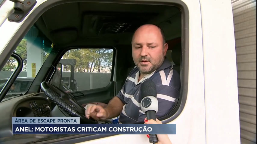 Vídeo: Prefeitura de BH conclui construção da área de escape do Anel Rodoviário