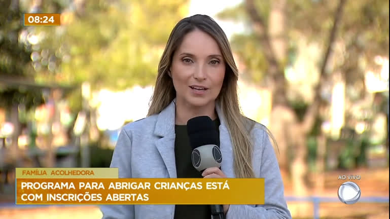 Vídeo: Programa Família Acolhedora está com inscrições abertas