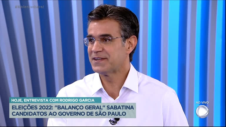 Vídeo: Reinaldo Gottino entrevista Rodrigo Garcia (PSDB), candidato ao governo de São Paulo; assista!