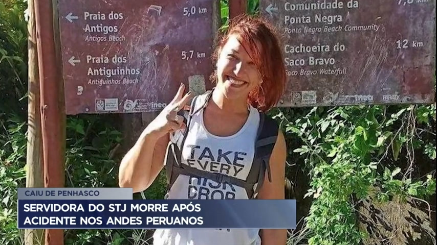 Vídeo: Servidora do STJ morre após acidente nos Andes Peruanos