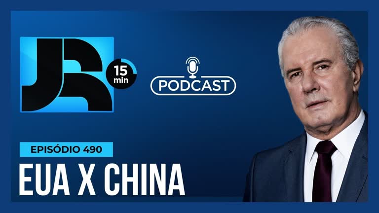 Vídeo: Podcast JR 15 min #490 | EUA x China: tensão entre superpotências deixa o mundo em alerta