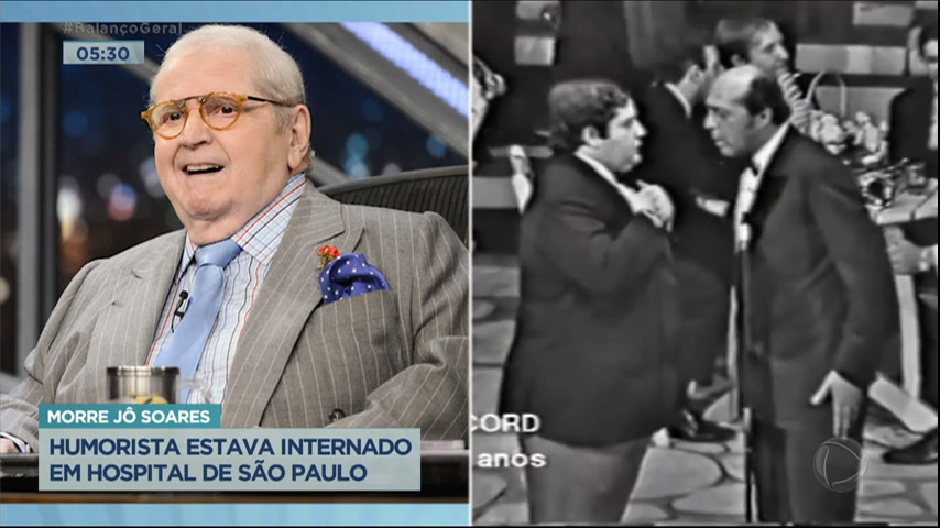 Vídeo: Morre o apresentador e humorista Jô Soares, aos 84 anos, em SP