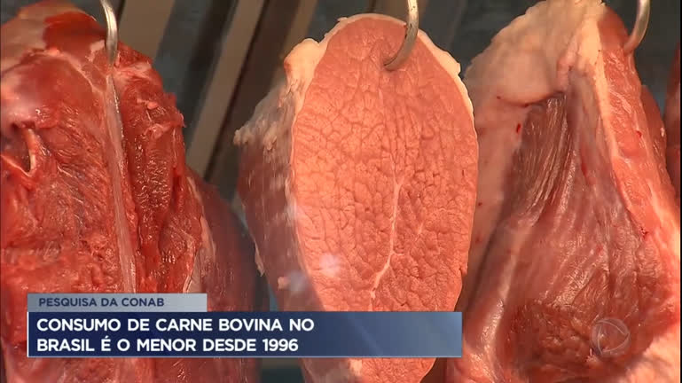 Vídeo: Consumo de carne bovina no Brasil é o menor desde 1996