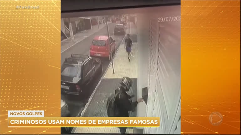 Vídeo: Bandidos usam nomes de empresas famosas para aplicar golpes pelo Brasil