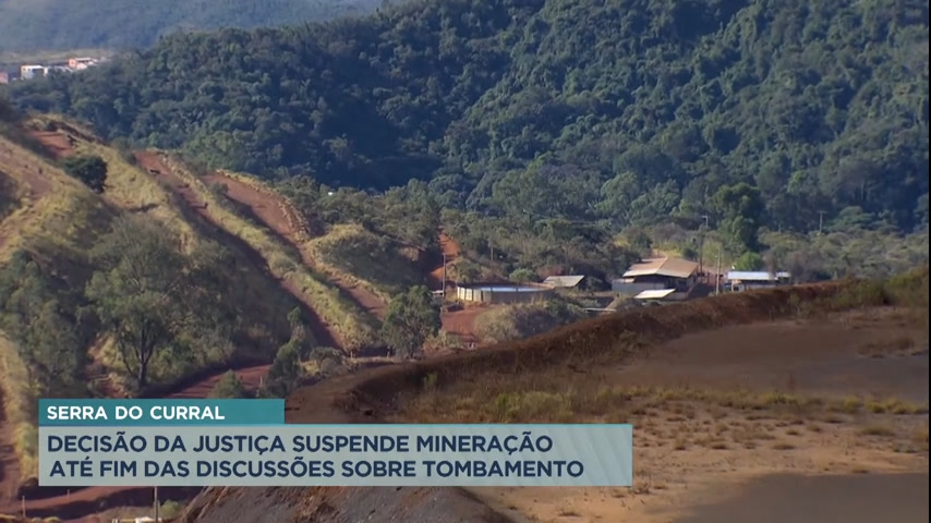 Vídeo: Justiça suspende mineração na Serra do Curral em Belo Horizonte