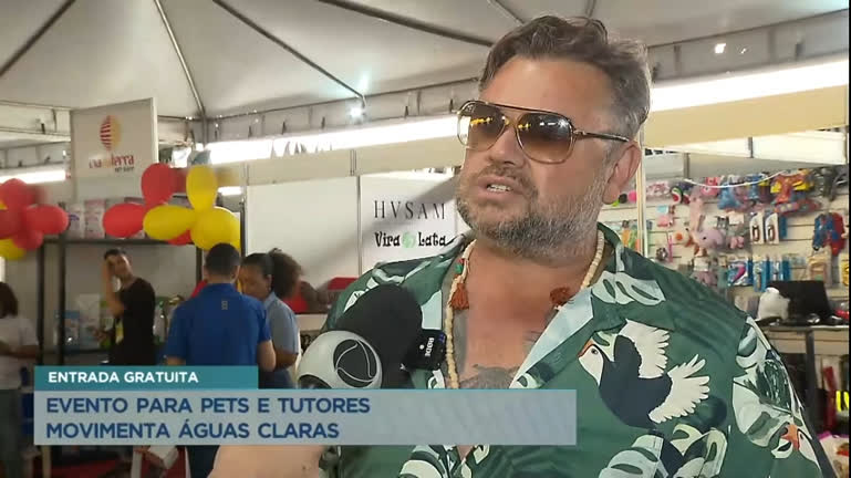 Vídeo: Evento para Pets e tutores movimenta Águas Claras (DF)