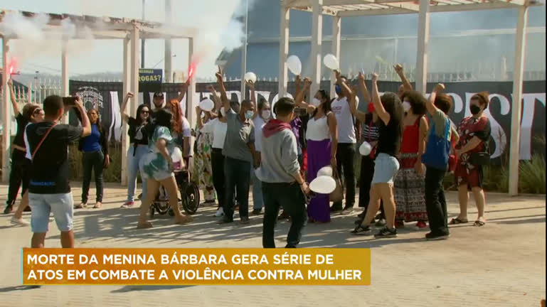 Vídeo: Morte da menina Bárbara Victória gera manifestações em BH