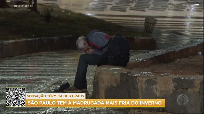 Vídeo: Capital paulista tem madrugada mais fria do ano nesta quinta-feira (11)