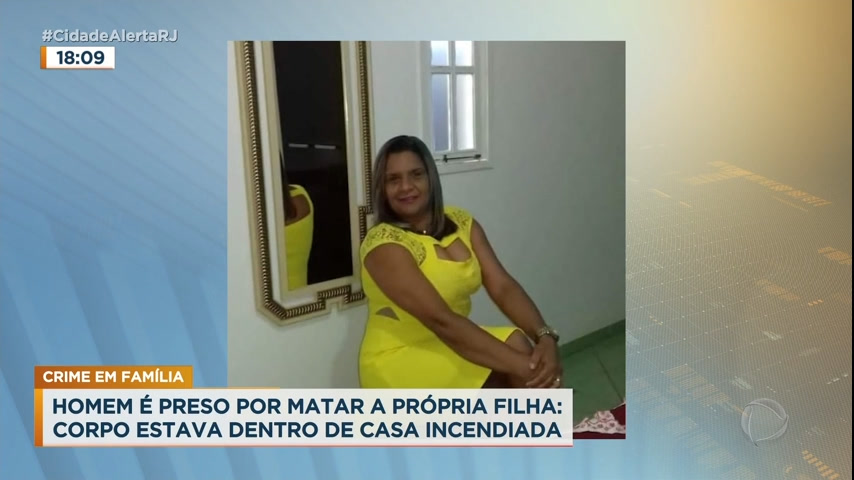 Vídeo: Mulher é morta e tem corpo carbonizado pelo pai em São João da Barra (RJ)