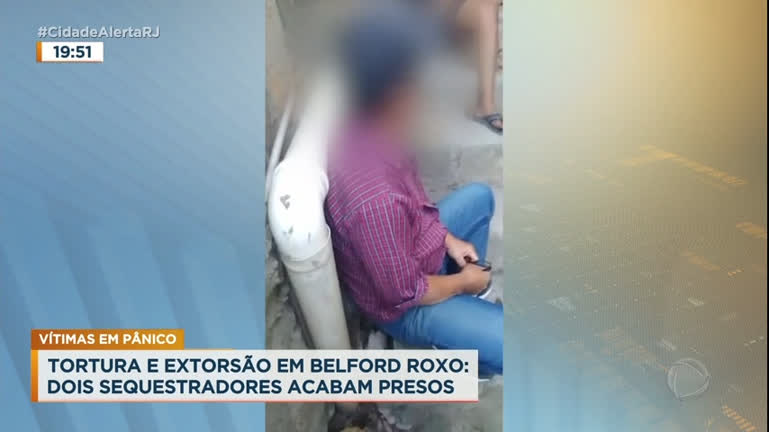 Vídeo: Suspeitos são presos em flagrante por envolvimento em sequestro em Belford Roxo (RJ)