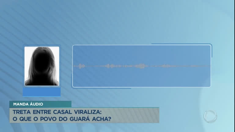 Vídeo: Áudio de mulher criticando morador do Guará viraliza nas redes sociais