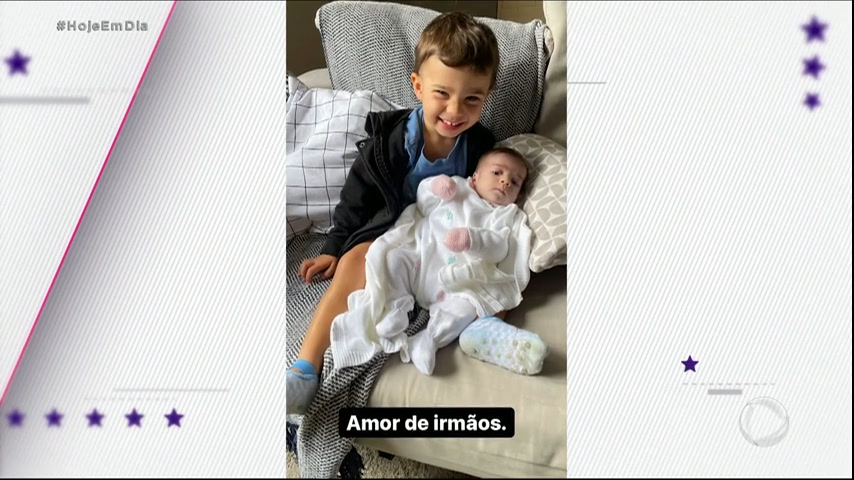 Vídeo: Juliano Cazarré mostra primeiro encontro dos filhos com a caçula