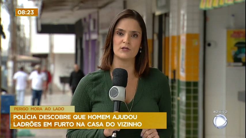 Polícia prende homem que ajudava ladrões em furtos na casa de vizinhos