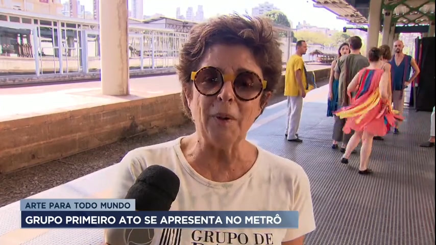 Vídeo: Metrô de Belo Horizonte será palco de apresentações do grupo de dança "Primeiro Ato"