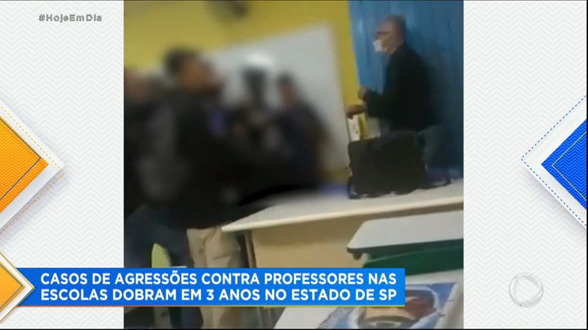 Vídeo: Violência contra professores cresce nas escolas do estado de São Paulo
