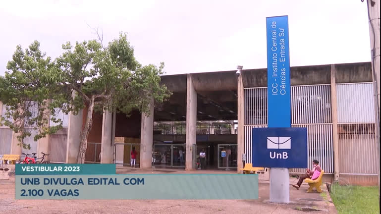 Vídeo: UnB divulga edital com 2.100 vagas para vestibular do próximo ano