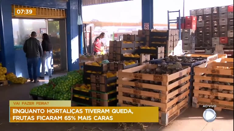 Vídeo: Frutas ficam 65% mais caras