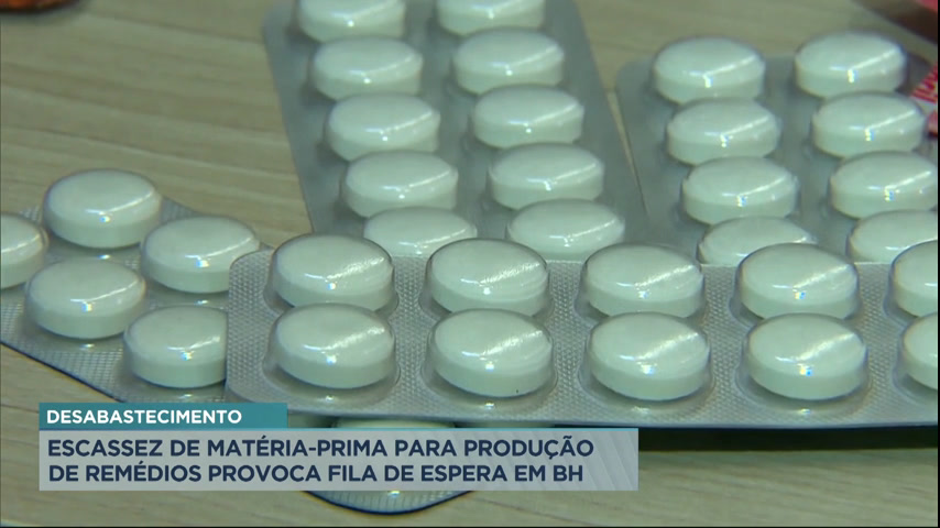 Vídeo: Antibióticos e a anti-inflamatórios estão em falta em Belo Horizonte