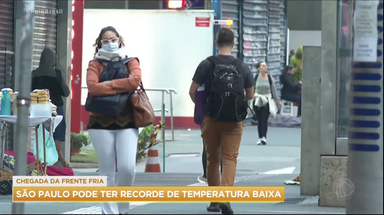 Vídeo: São Paulo pode ter recorde de temperatura baixa neste fim de semana