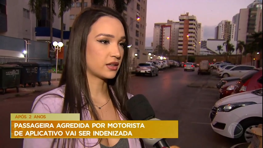 Vídeo: Passageira agredida por motorista de aplicativos será indenizada