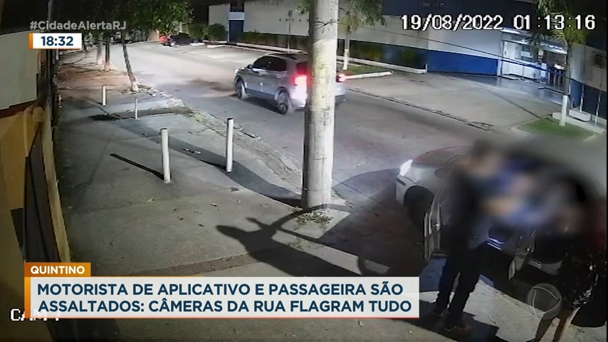 Vídeo: Motorista de aplicativo e passageira são assaltados na zona norte do Rio