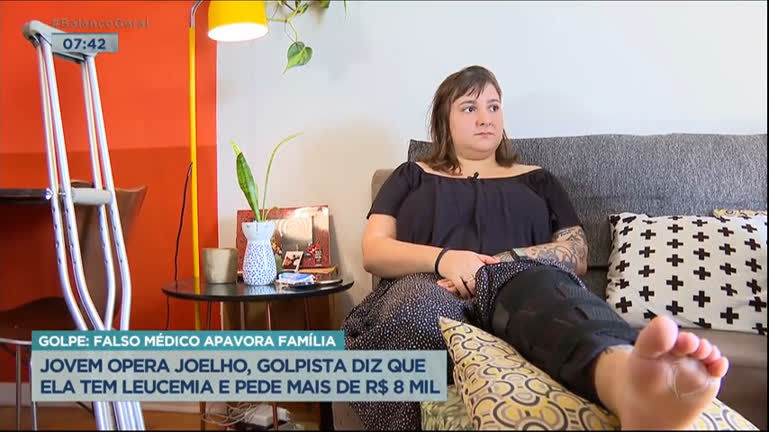 Vídeo: Falso médico pede R$ 8.500 à família de jovem que rompeu o ligamento em SP