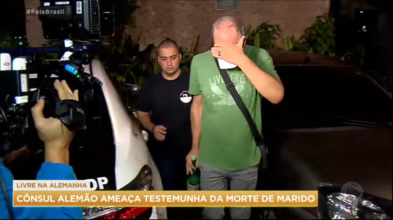 Vídeo: Cônsul alemão que fugiu do Brasil teria ameaçado testemunha de homicídio