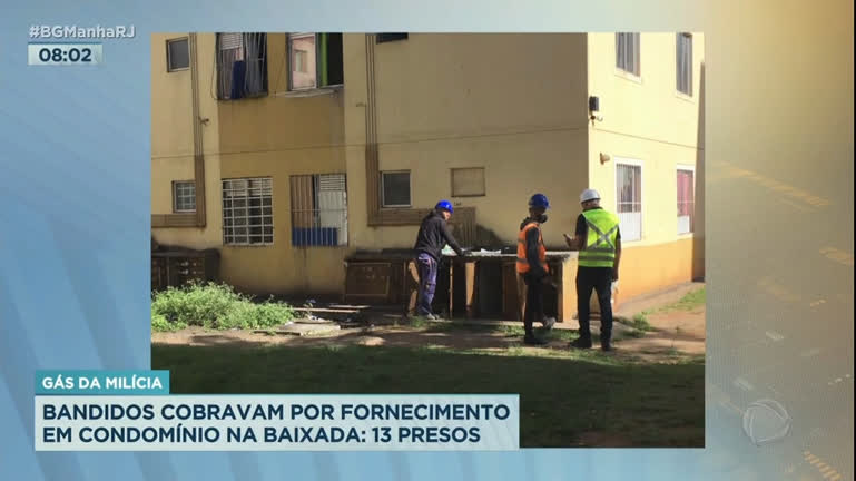 Vídeo: Polícia Civil localiza ligações clandestinas de gás em conjunto habitacional na Baixada Fluminense