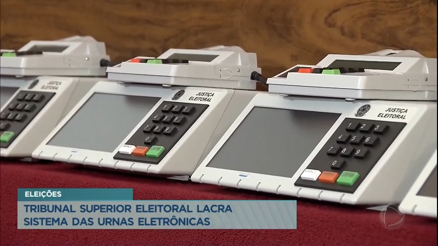 Vídeo: Tribunal Superior Eleitoral lacra sistema das urnas eletrônicas