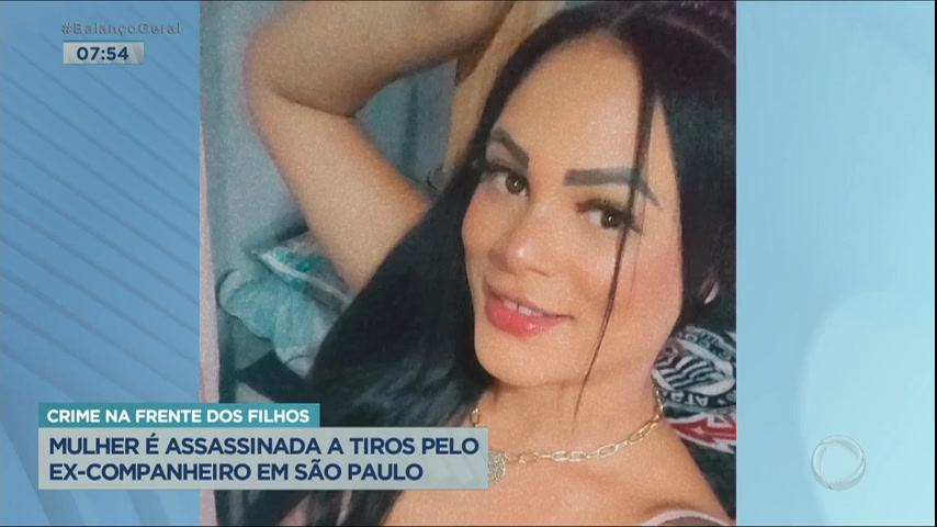Vídeo: Jovem é morta pelo ex-namorado na frente do filho na capital paulista