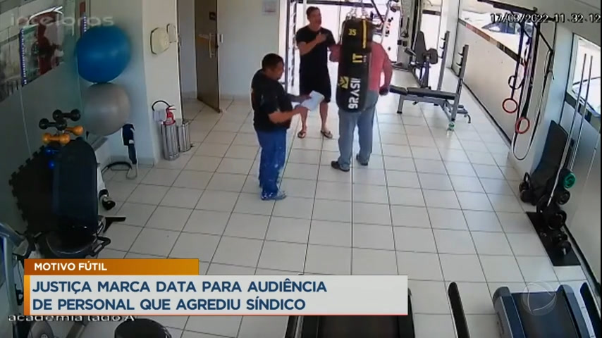 Vídeo: Julgamento de personal trainer que agrediu síndico no DF é marcada